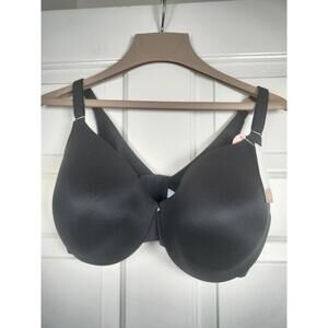 NWT Cacique Lane Bryant Black Back Smoother Full Coverage Underwire Bra 36DDD